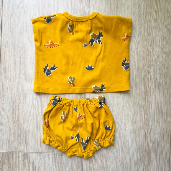 Wander & Wonder 2pc Baby Set, 3-6m - Picture 2 of 5